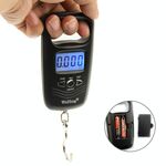 Bilancia elettronica da viaggio con gancio da viaggio LCD da 50 kg x 10 g (WH-A17)
