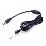 Cavo di alimentazione CC maschio da 5,5 x 2,1 mm per adattatore per laptop, lunghezza: 1,2 m