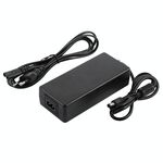 Spina UE 12V 5A 60W Alimentatore CA con spina CC da 5,5 mm per cavo monitor LCD, punte di uscita: 5,5x2,5 mm (nero)