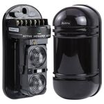 Rilevatore a infrarossi fotoelettrico a doppio allarme 100m ABT-100 (nero)