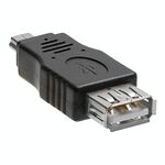 Adattatore USB 2.0 femmina a mini USB 5 pin maschio (funzione OTG)