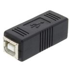 Adattatore da USB 2.0 BF a BF (nero)
