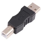 Adattatore USB AM a BM (nero)