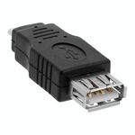 Adattatore OTG maschio da USB A femmina a micro USB a 5 pin
