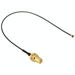 Cavo femmina da U.fl / IPX a RP SMA per rete Wi-Fi, lunghezza cavo: 18 cm