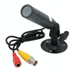 Mini telecamera impermeabile 1/3 CMOS a colori 380TVL (nera)