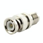 Connettore adattatore coassiale RF da BNC maschio a TNC femmina