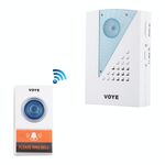 VOYE V001A Campanello senza fili con telecomando per musica domestica con 38 suoni polifonici
