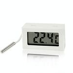 Termometro digitale da interni mini LCD (display centigrado), bianco