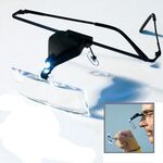 Occhiali con lente d'ingrandimento 1.5X / 2.5X / 3.5X con luce LED (nero)