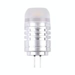 Lampadina 3W G4 LED per fendinebbia per auto, DC 10-15V (bianco caldo)