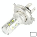 Fendinebbia H4 60W bianco 12 LED CREE per veicoli, CC 12-30V