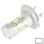 Fendinebbia H7 60W bianco 12 LED CREE per veicoli, DC 12-30V