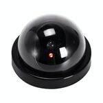 Telecamera di sicurezza del sistema di rilevamento del movimento fittizio dall'aspetto realistico (nera)