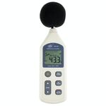 Misuratore di livello audio digitale con porta USB (intervallo: 30db ~ 130 dB) (beige)