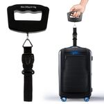 Bilancia elettronica da viaggio da 50 kg (nera)