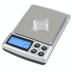 Bilancia tascabile digitale (500 g / 0,1 g) (nera)