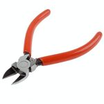 Tronchesi in plastica, pinze MTC da 125 mm con micro presa in plastica, lama piatta, ideali per lavori precisi su PCB (WL-4)