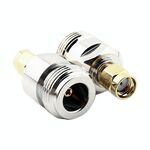 Connettore N femmina a maschio RP-SMA