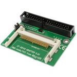 CF Card Compact Flash Card a 3.5 pollici IDE 40 Pin ATA Converter Adapter (Verde)