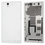 Scheda centrale + coperchio posteriore batteria per Sony L36H (bianco)