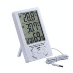 TA298 Umidità LCD digitale / igrometro e termometro con cavo sensore extra