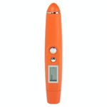 Termometro a infrarossi portatile senza contatto LCD (arancione)