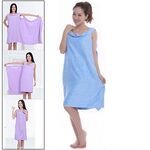 Asciugamano magico Asciugamano da bagno Vestiti Asciugamano da spiaggia Vestito per adulti, Dimensioni: 150 x 80 cm (Blu)