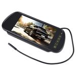 Monitor per auto a colori TFT-LCD con vista posteriore da 7 pollici, supporta la funzione di inversione automatica dello schermo