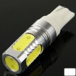 Lampadina LED T10 5W Luce Bianca per Veicoli, 12V DC