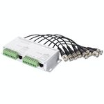 Balun video passivo 8 canali UTP, CCTV tramite coppie intrecciate