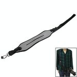 Cinghia a tracolla rapida in neoprene elastico antiscivolo per fotocamera (grigia)