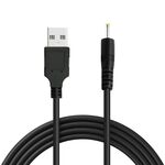 Cavo di alimentazione maschio USB a DC 2,5 x 0,7 mm, lunghezza: 1,2 m (nero)