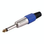 Adattatore connettore TRS per cavo patch per microfono con spina maschio da 6,35 mm