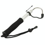 Accessorio da pesca da 60 cm con gancio telescopico da pesca, attrezzatura da pesca con cordino