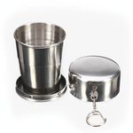 Dimensioni della tazza esterna retrattile in acciaio inossidabile: 85 x 72 x 72 mm (grande)