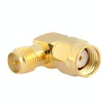 Adattatore da maschio RP-SMA a femmina RP-SMA placcato in oro