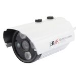 CMOS 420TVL Lente 6mm Materiale metallico Matrice Fotocamera a infrarossi a colori LED con 3 LED, Distanza IR: 20m