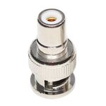 Adattatore cavo coassiale connettore BNC maschio a femmina RCA