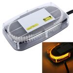 Luce stroboscopica mini barra luminosa da 25W 240 LED, luce gialla