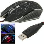 Mouse da gioco magico ottico cablato USB 6D per laptop PC