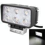 LML-1518 18W 1260-1350LM Epistar 6 LED Bianco 30 gradi Fascio di luce LED per auto Impermeabile IP67, DC 10-30V