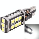 2 PCS T15 3W LED bianco 300LM SMD 2835 Fendinebbia posteriore per auto / Luce di backup per veicoli, CC 12V