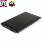 Custodia esterna SATA e IDE per HDD da 2,5 pollici ad alta velocità, supporto USB 3.0 (nero)