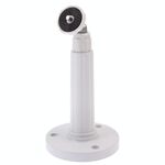 Staffa per supporto da parete in ABS per telecamera di sicurezza per uso esterno / interno, dimensioni: 18 cm x 9 cm (bianco)