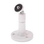 Staffa per supporto da parete in ABS per telecamera di sicurezza per uso esterno / interno, dimensioni: 12,5 cm x 8 cm (bianco)