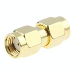 Adattatore maschio SMA placcato oro a maschio RP-SMA (oro)
