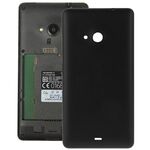 Cover posteriore in plastica con superficie smerigliata per Microsoft Lumia 535 (nero)