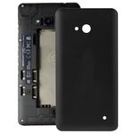 Cover posteriore in plastica con superficie smerigliata per Microsoft Lumia 640 (nero)