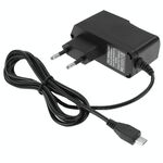 Caricatore micro USB per tablet PC / telefono cellulare, uscita: DC 5V / 2A, spina europea
